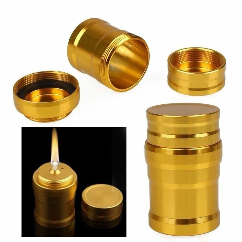 Camping Cooking Alcohol - New Portable Metal Mini Alcohol Lamp