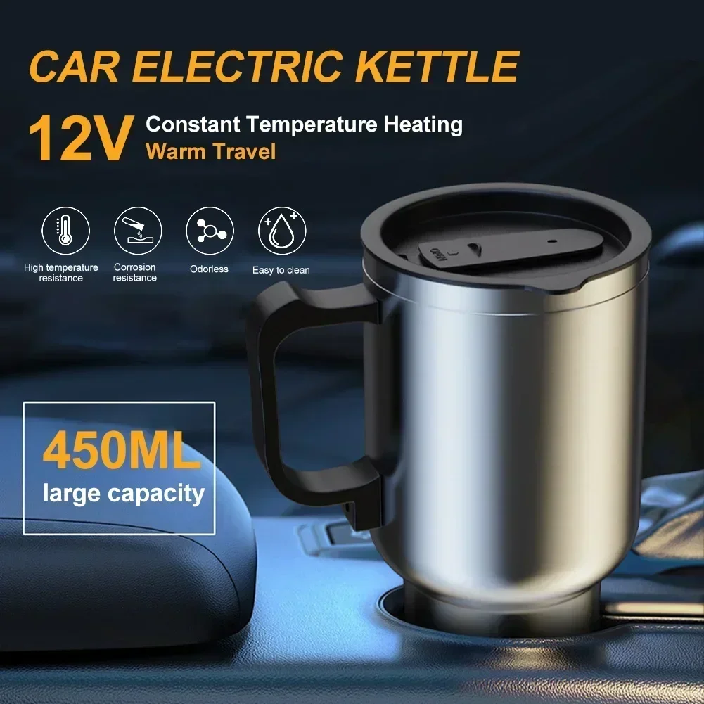 Electric Heating Car Kettle 12 - Camping Cooking Mug review and price