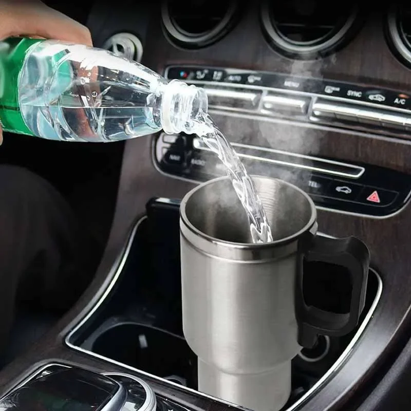 Electric Heating Car Kettle DC - Camping Cooking Mug review and price
