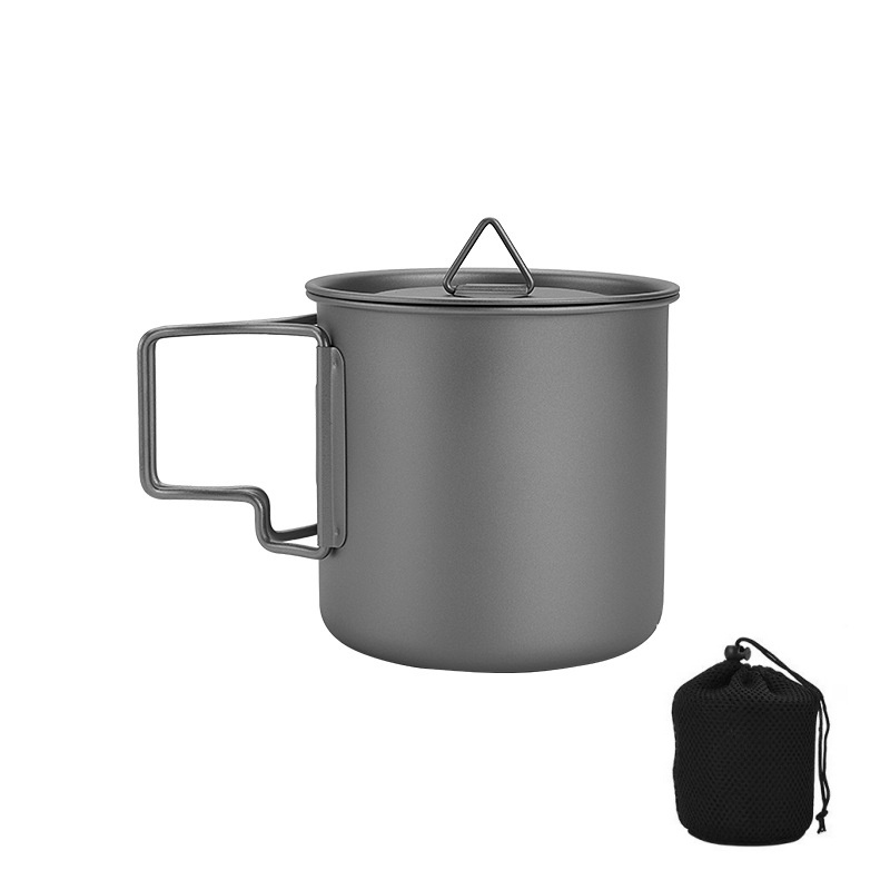 Titanium Camping Mug with Fold - Camping Cooking Mug review and price