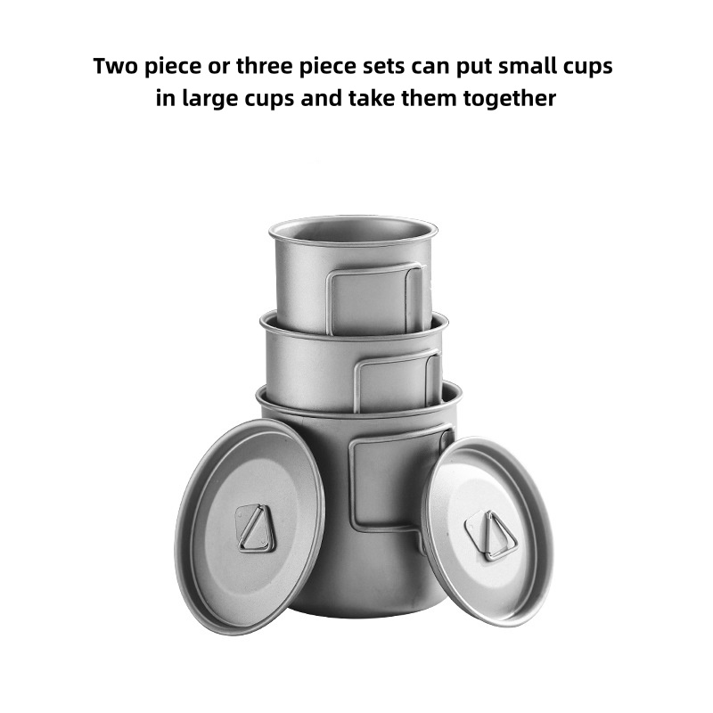 Titanium Camping Mug with Fold - Camping Cooking Mug review and price