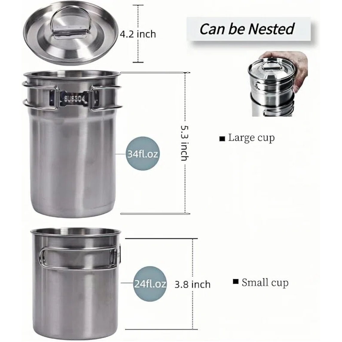 Foldable Camping Cups Mugs Cam - Camping Cooking Mug review and price