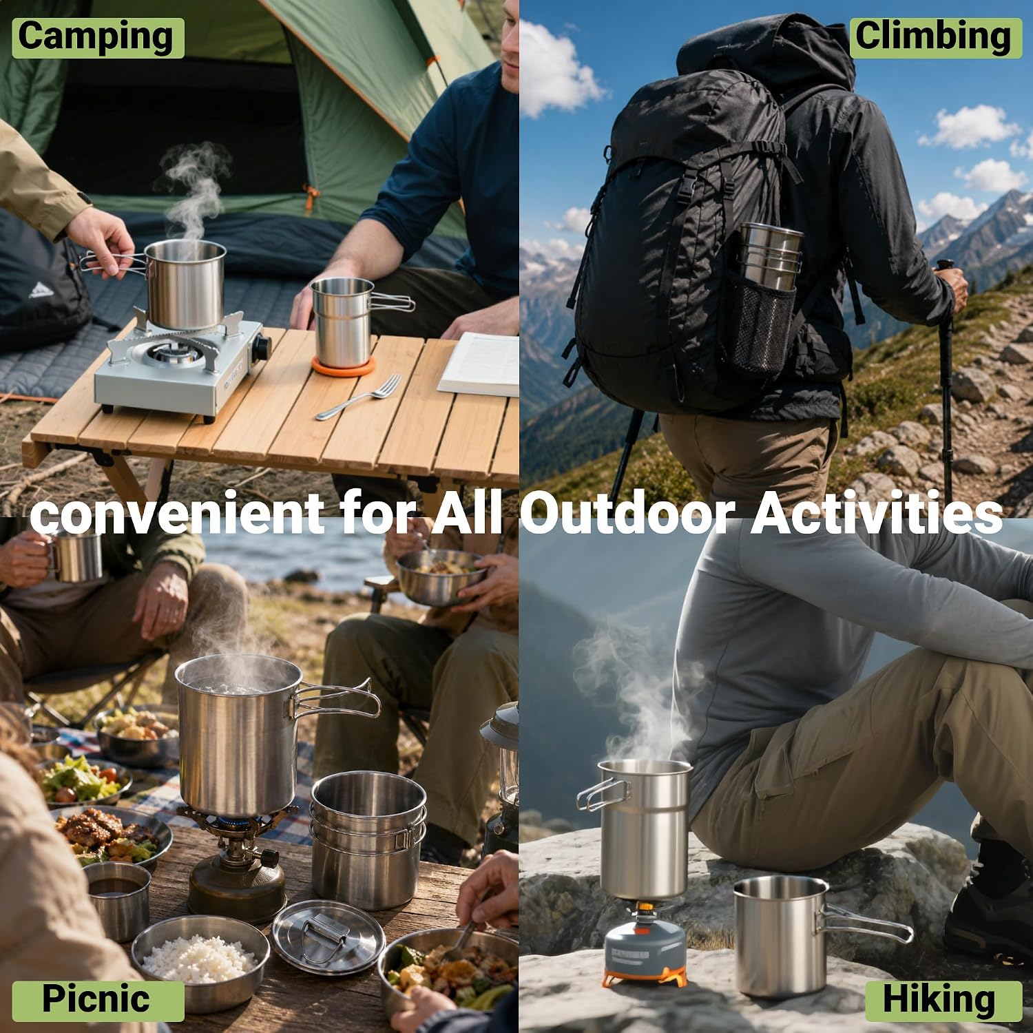 Foldable Camping Cups Mugs Cam - Camping Cooking Mug review and price