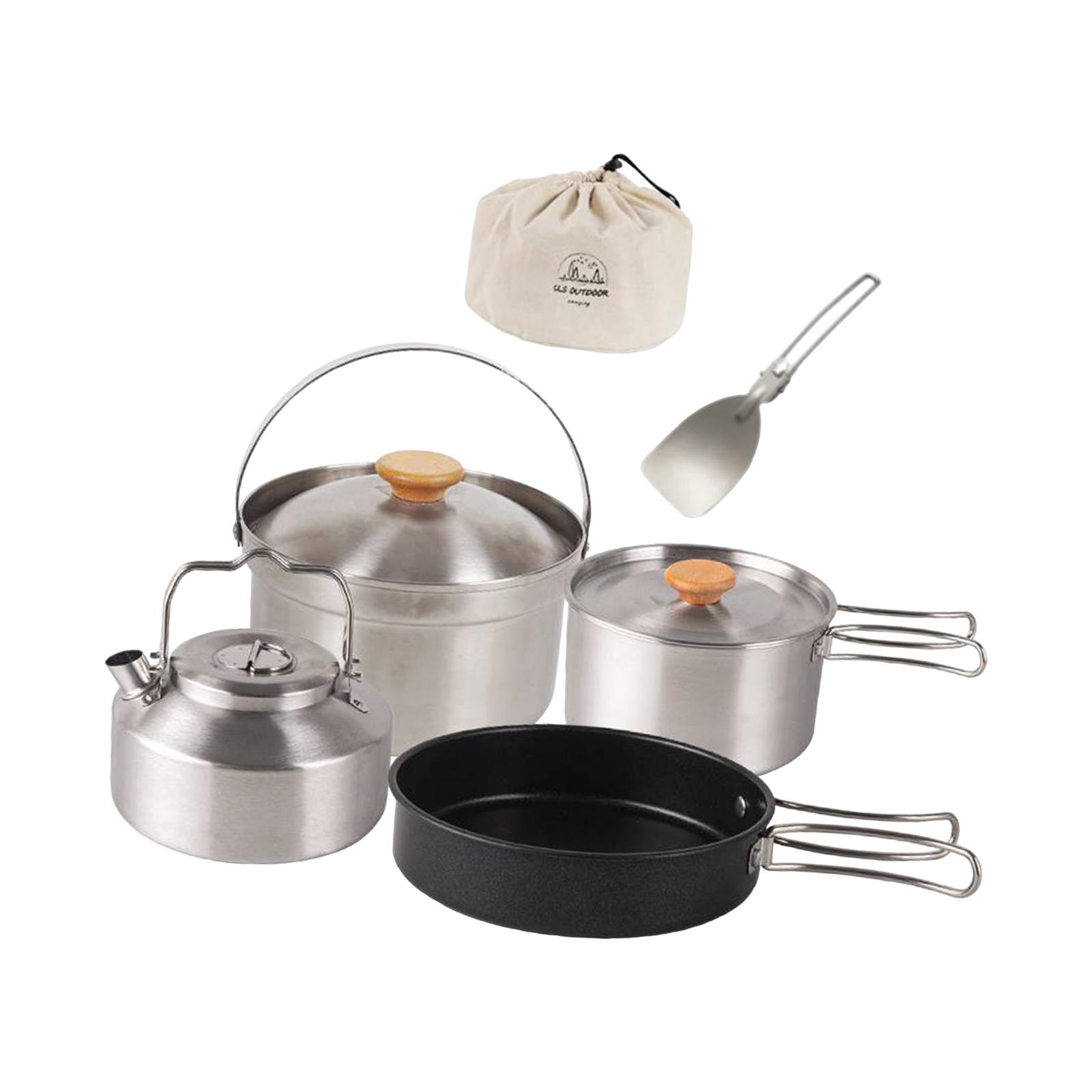 Camping Cookware Cook Gear Por - Camping Cooking Set Non Stick review and price