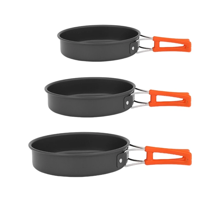 Portable Frying Pan with Stora - Camping Cooking Set Non Stick review and price