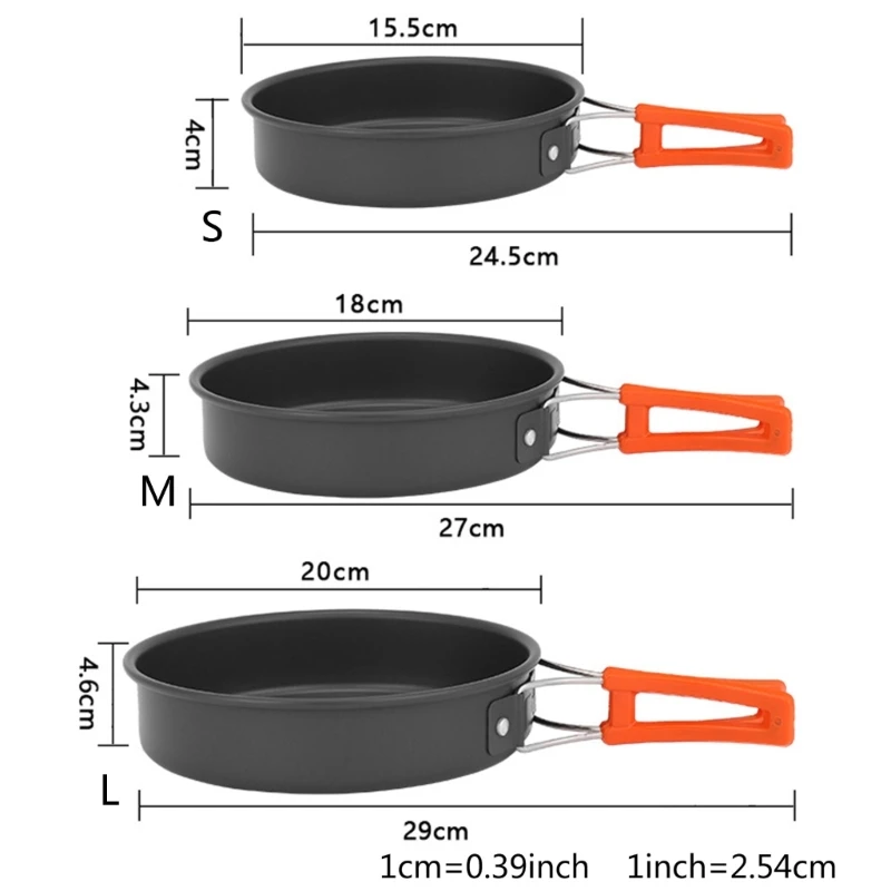 Portable Frying Pan with Stora - Camping Cooking Set Non Stick review and price
