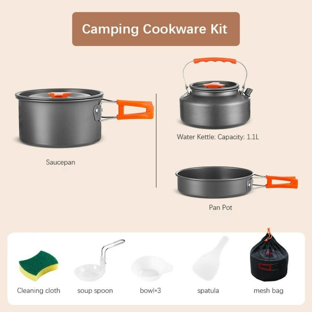 Aluminum Alloy Camping Cookwar - Camping Cooking Set Non Stick review and price