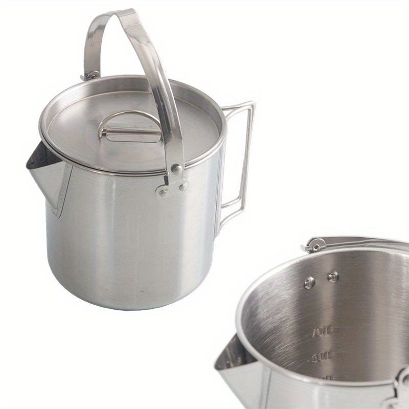 1PC Compact and Portable 1.2L  - Camping Cooking Mug review and price