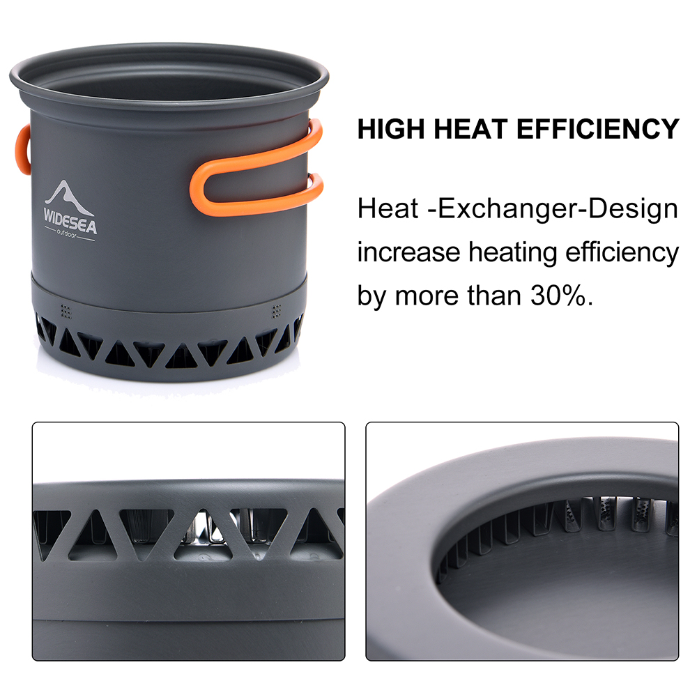 Widesea Camping 1.3L 2.3L Cook - Camping Cooking Set Jetboil review and price