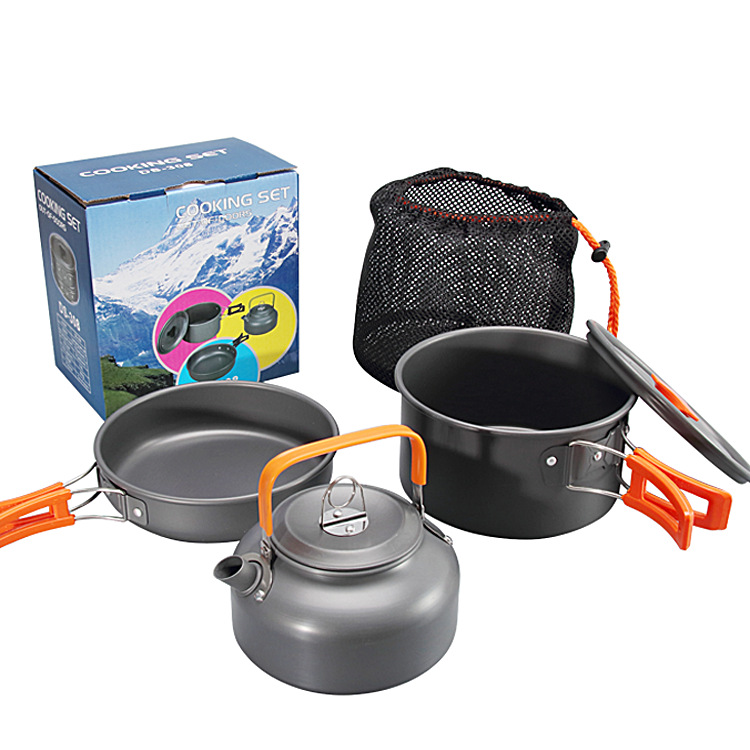 Outdoor camping cookware set a - Camping Cooking Set Non Stick review and price