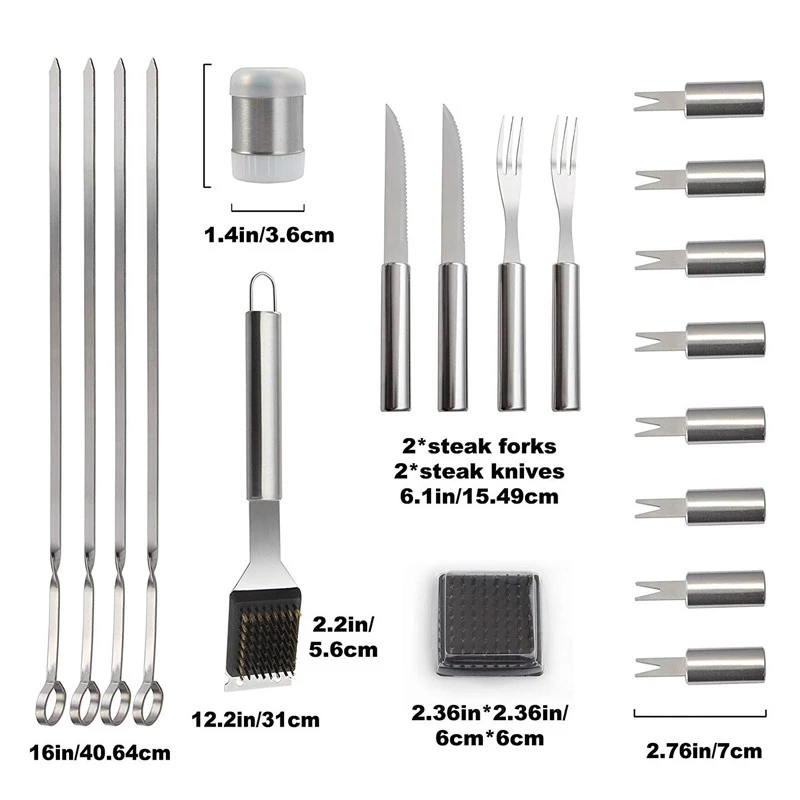 BBQ Tools Set Barbecue Grillin - Camping Cooking Set Jetboil review and price