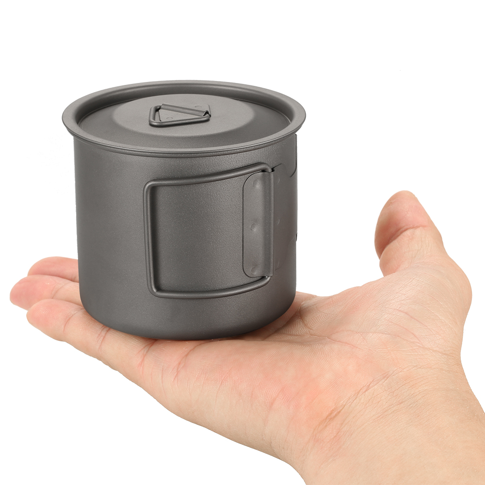 Lixada Ultralight Titanium Cup - Camping Cooking Mug review and price
