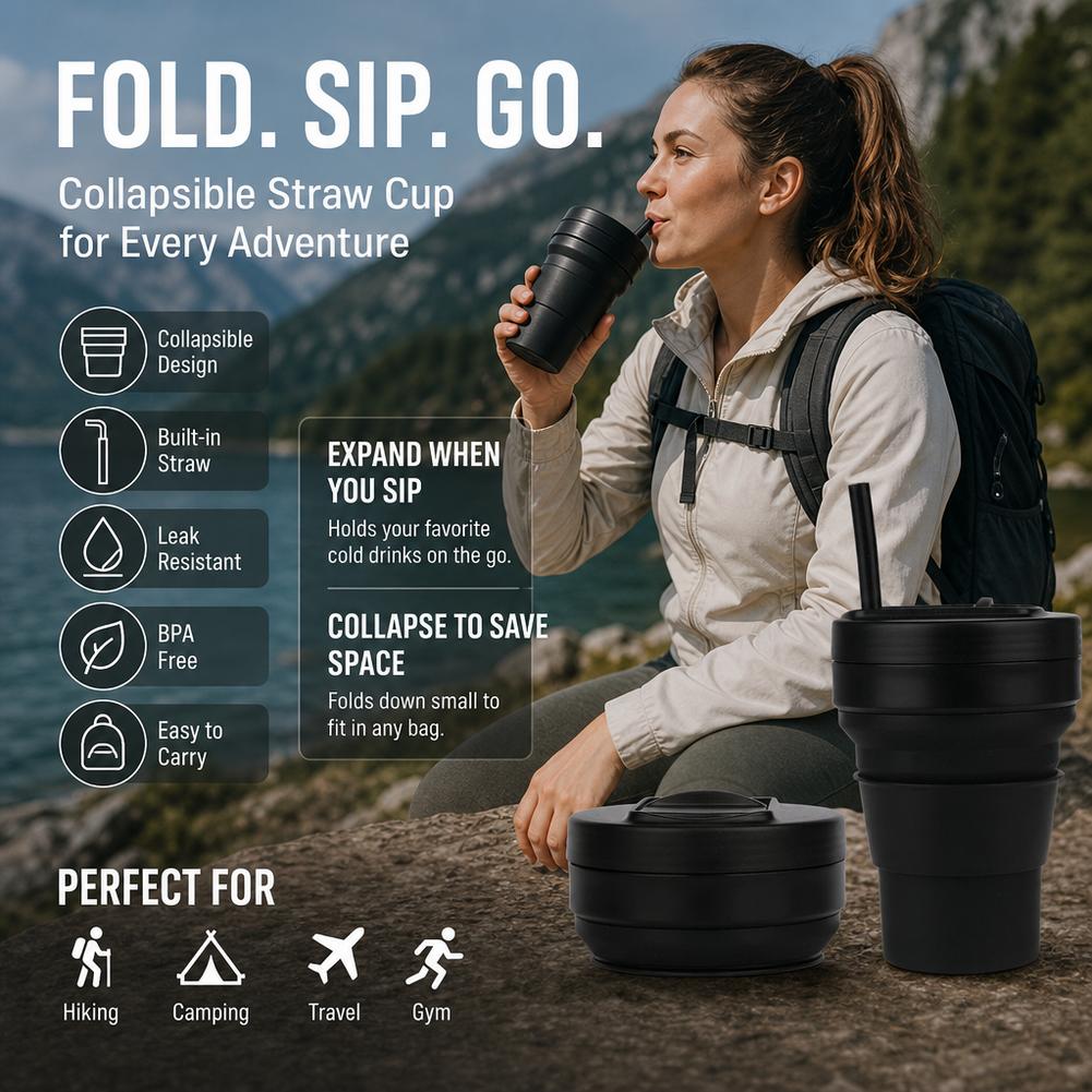 Collapsible Silicone Coffee Cu - Camping Cooking Mug review and price