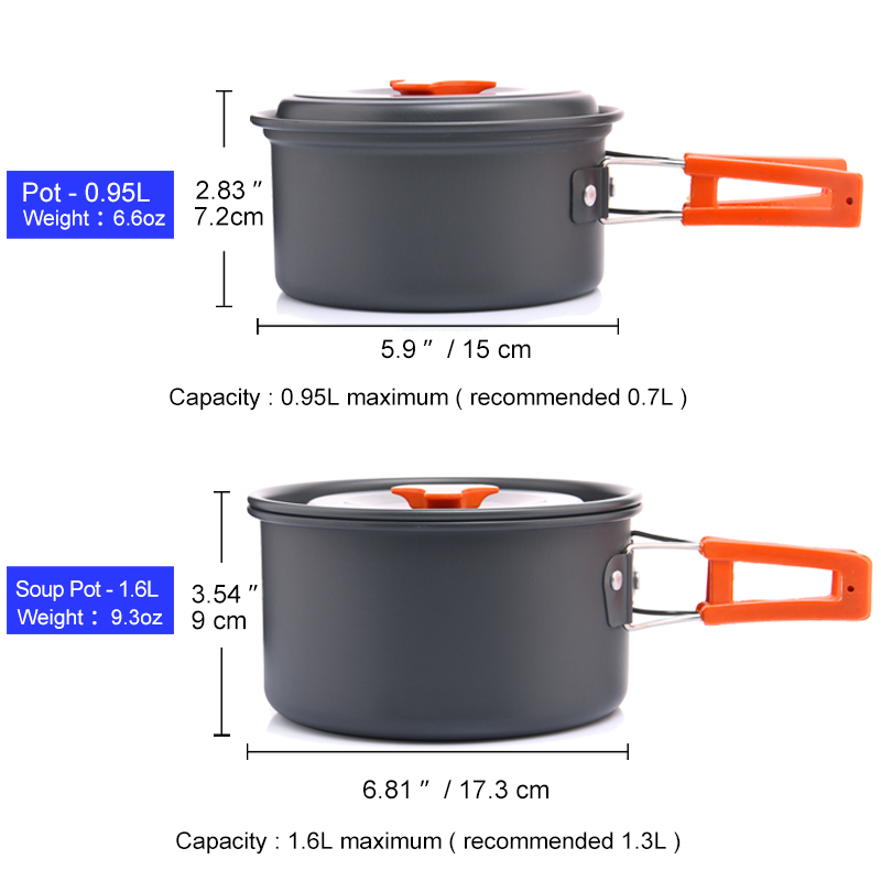 Widesea Camping Outdoor Cookwa - Camping Cooking Set Jetboil review and price