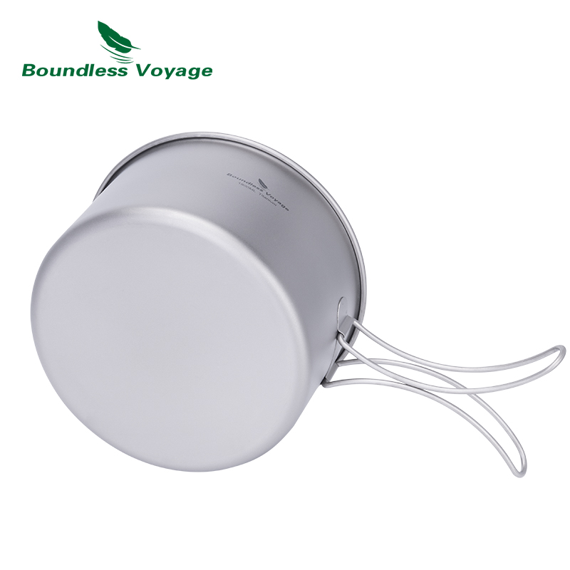 Boundless Voyage Titanium Pot  - Camping Cooking Set Non Stick review and price