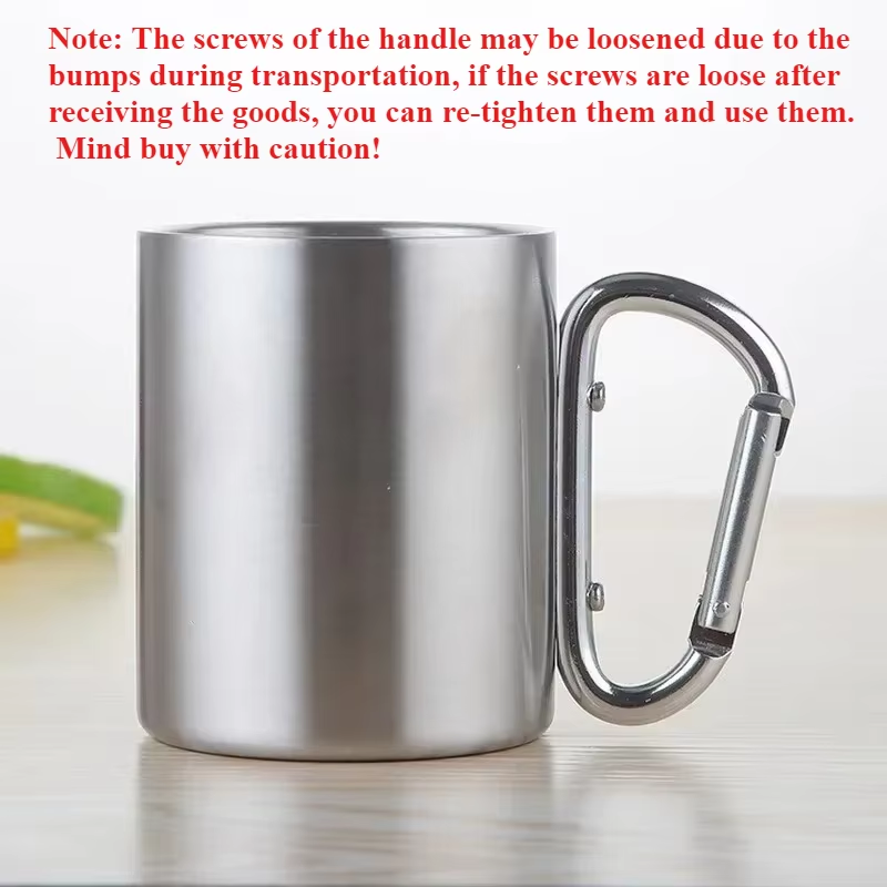 220/300ml Camping Travel Stain - Camping Cooking Mug review and price