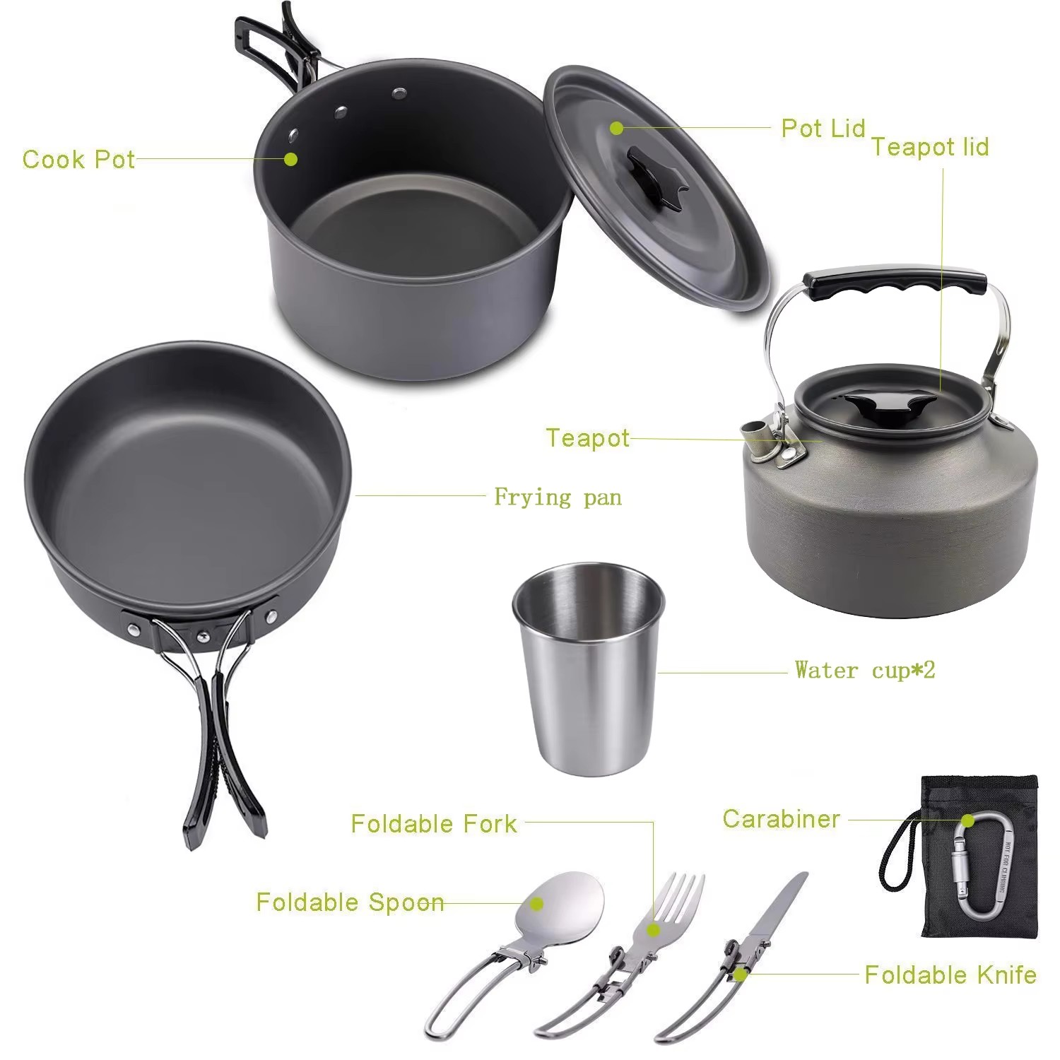 Camping Cooking Set Camping Co - Camping Cooking Set Non Stick review and price
