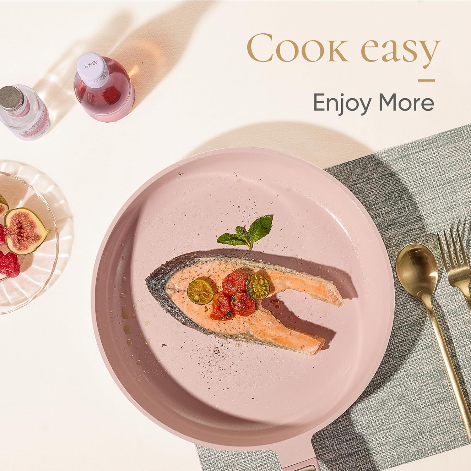 Nonstick Ceramic Cookware Set, - Camping Cooking Set Non Stick review and price