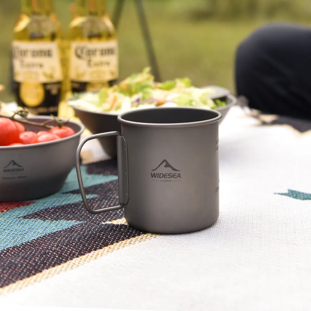 Widesea Camping Mug Titanium C - Camping Cooking Set Jetboil review and price