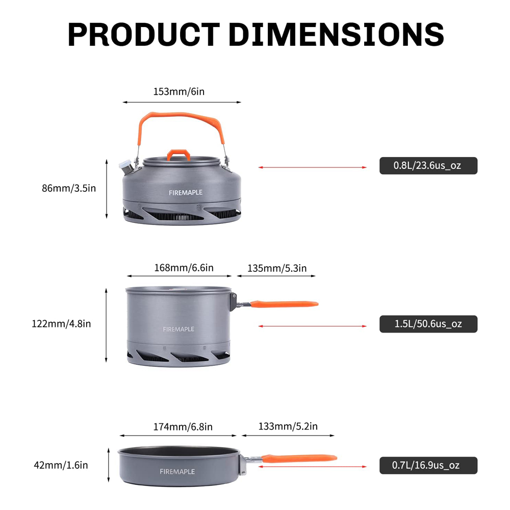 Fire Maple Camping Cookware Ut - Camping Cooking Set Jetboil review and price