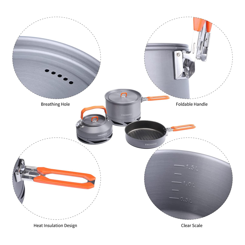 Fire Maple Camping Cookware Ut - Camping Cooking Set Jetboil review and price