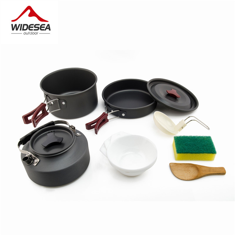 Widesea Camping Cookware Set O - Camping Cooking Set Jetboil review and price