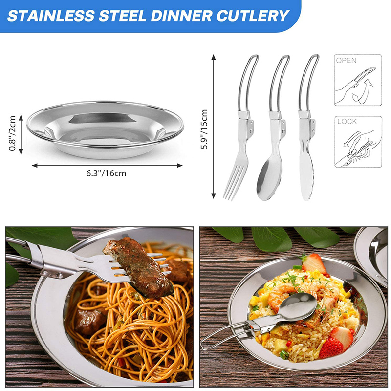 1 Set Outdoor Pot Pan Camping  - Camping Cooking Set Non Stick review and price