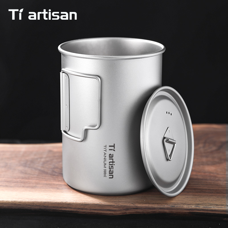 Tiartisan 750ml/ 900ml Titaniu - Camping Cooking Mug review and price