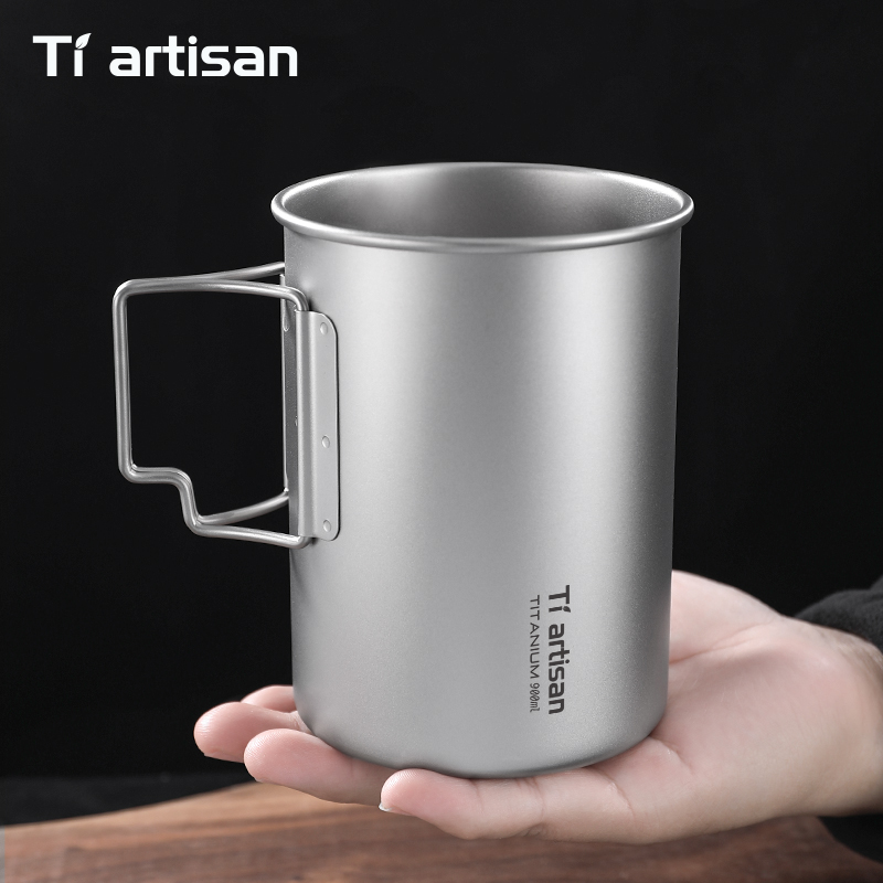 Tiartisan 750ml/ 900ml Titaniu - Camping Cooking Mug review and price