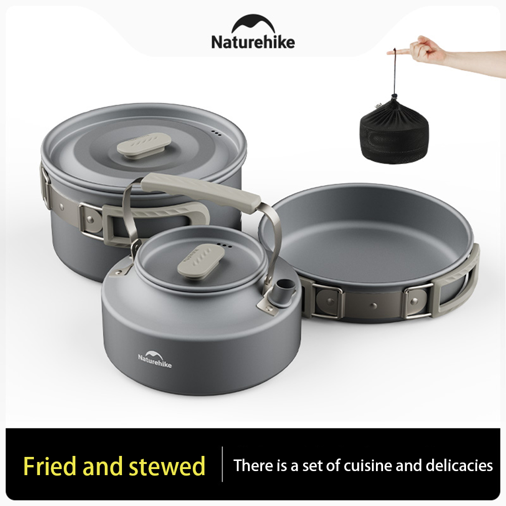 Naturehike Outdoor Pot Set,Cam - Camping Cooking Set Non Stick review and price