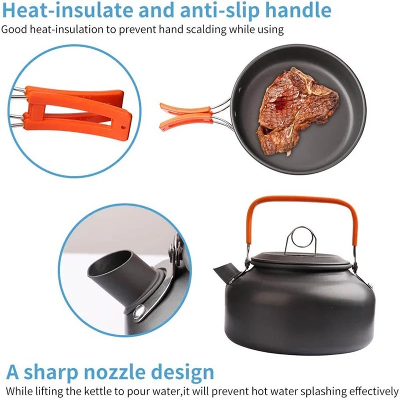 Camping Cooking set Camping Co - Camping Cooking Set Non Stick review and price