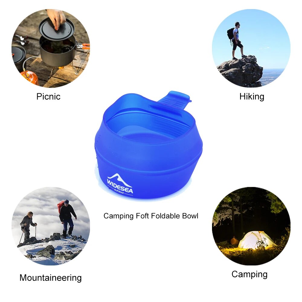 Widesea Camping 250ml Soft Fol - Camping Cooking Mug review and price